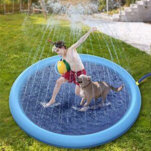 Almohadilla Rociadora de Agua para Mascotas: Eco-friendly y Portátil para un Verano Divertido