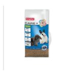 Beaphar Care+ Conejo 1,5kg es un alimento extrusionado sabroso y equilibrado que proporciona una nutrición completa para conejos. Enriquecido con fibra, ácidos grasos omega y prebióticos, promueve la salud dental y digestiva.