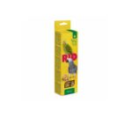 Rio Sticks con Miel es un alimento nutritivo para periquitos y aves exóticas. Cada paquete incluye 8 sticks de 40 gramos, enriquecidos con miel, proporcionando nutrientes esenciales para una alimentación equilibrada.