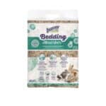 Lecho higiénico natural para roedores. Bunny Bedding Absorber 70 L, 100% biodegradable, libre de polvo, altamente absorbente y eficaz contra los olores.