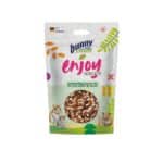 Descubre BUNNY Enjoy Nature Mix con larvas de mosca soldado: snack 100% natural, rico en proteínas y sin aditivos. Ideal para hámsteres, ratas, jerbos y otros pequeños roedores.