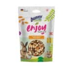 Bunny Snacks Enjoy Nature Vitaminas 6X90GR es un snack saludable para roedores, rico en vitaminas esenciales para fortalecer el sistema inmunológico y mejorar la vitalidad de tus mascotas.