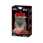 Compra Natural Snack Cats - Ternera 6x80gr, un delicioso alimento complementario para gatos con alto contenido proteico, ingredientes naturales y sin conservantes artificiales. Ideal como premio saludable.