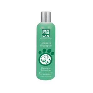 Champú hidratante para perros con pelajes largos y densos. Revitaliza, repara y elimina malos olores con aroma a manzana verde. Ideal para uso frecuente.
