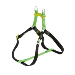 Compra Ferplast Arnés Easy Colours P Medium Verde, arnés ajustable, cómodo y duradero para perros medianos. Color vibrante y diseño ergonómico para paseos seguros.