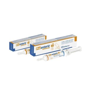 Compra PRO-ENTERIC ADVANCED PERRO 15 ml, suplemento simbiótico que combina probióticos y prebióticos para combatir diarreas y restaurar la flora intestinal en perros.