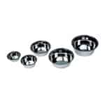 Comedero Freedog de acero inoxidable con capacidad de 2,8 litros. Resistente, fácil de limpiar y apto para perros y gatos medianos y grandes.