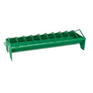 Comedero rectangular grande de Ferplast con medidas 50x16x13 cm. Ideal para perros y gatos medianos y grandes, duradero y fácil de limpiar.