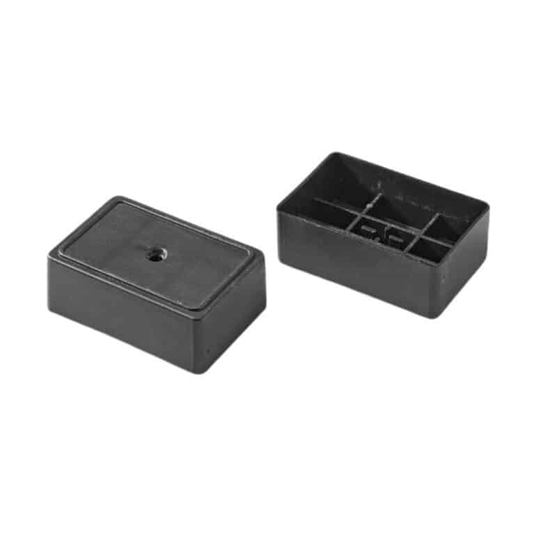 Comedero pequeño de madera Ferplast diseñado para jaulas de mascotas pequeñas como pájaros y hámsters. Fácil de instalar, resistente y ecológico.