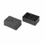 Comedero pequeño de madera Ferplast diseñado para jaulas de mascotas pequeñas como pájaros y hámsters. Fácil de instalar, resistente y ecológico.