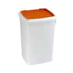 Contenedor Ferplast Feedy 13 litros, compacto y resistente para mantener la comida de tu mascota fresca y bien organizada.