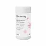 Toallitas calmantes Harmony Pets con aceites esenciales como valeriana, vetiver y albahaca. Presentación de 70 unidades. Biodegradables, compostables y efectivas contra el estrés en mascotas. Para uso en manos, superficies y transportines.