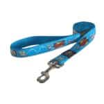 Correa para perros Rogz Beach Bum Comic T-L, resistente y con diseño divertido. Ideal para paseos seguros y cómodos. Disponible en talla L.