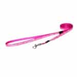 Compra la correa Rogz Trendy talla XS en rosa, perfecta para mascotas pequeñas que buscan comodidad, durabilidad y estilo en sus paseos diarios.