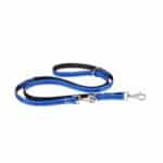 Correa ajustable Ferplast Cricket Matic GA20 200 en color azul, con sistema de enganche rápido MATIC y diseño ergonómico. Ideal para paseos y entrenamiento canino.