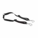 Ferplast Twin 20/50 CS: correa doble ajustable de nylon para pasear dos perros grandes con seguridad y comodidad. Diseño moderno y materiales de alta calidad.