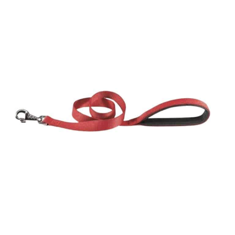 La correa Daytona G15 120 roja de Ferplast es resistente, ergonómica y perfecta para paseos seguros con tu perro. Diseño clásico y acolchado suave para máximo confort.