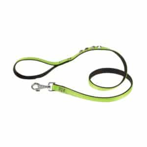 Compra la correa Ferplast Dual G20/110 en color verde y negro. Nylon resistente, diseño ergonómico y 110 cm de largo para paseos cómodos y seguros.