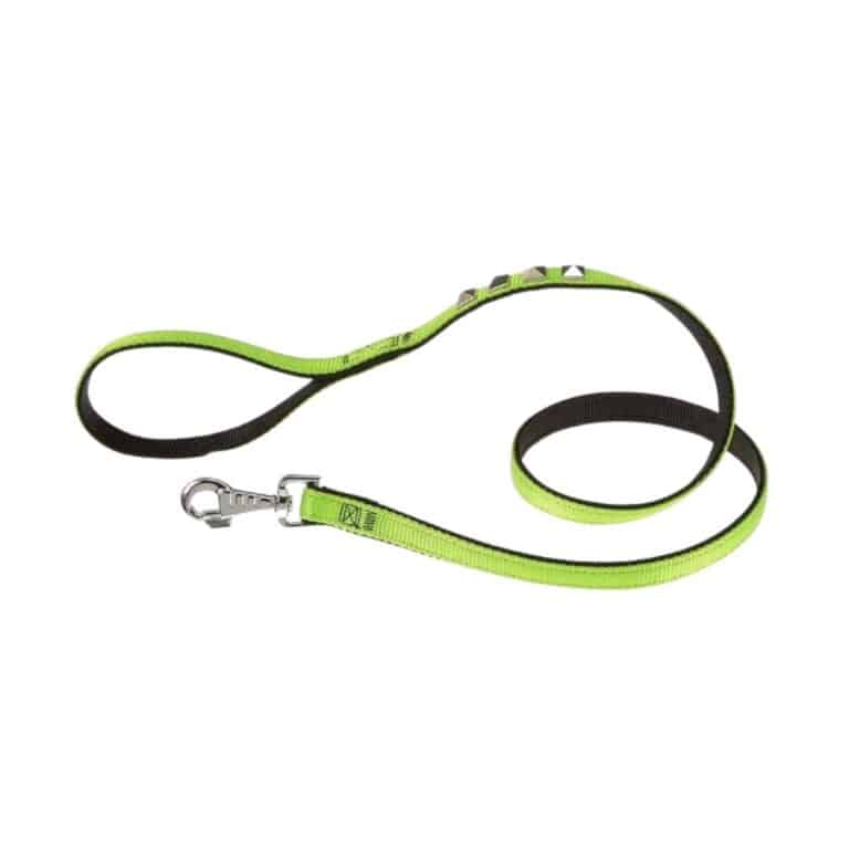 Compra la correa Ferplast Dual G20/110 en color verde y negro. Nylon resistente, diseño ergonómico y 110 cm de largo para paseos cómodos y seguros.