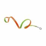Descubre la correa Ferplast Dual G20 110 en naranja y verde, ideal para paseos seguros y cómodos. Material resistente, diseño ergonómico y gran visibilidad para tu mascota.
