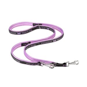 Ferplast Correa Sport Dog GA25-200 Lila – Seguridad y Estilo para Perros Grandes