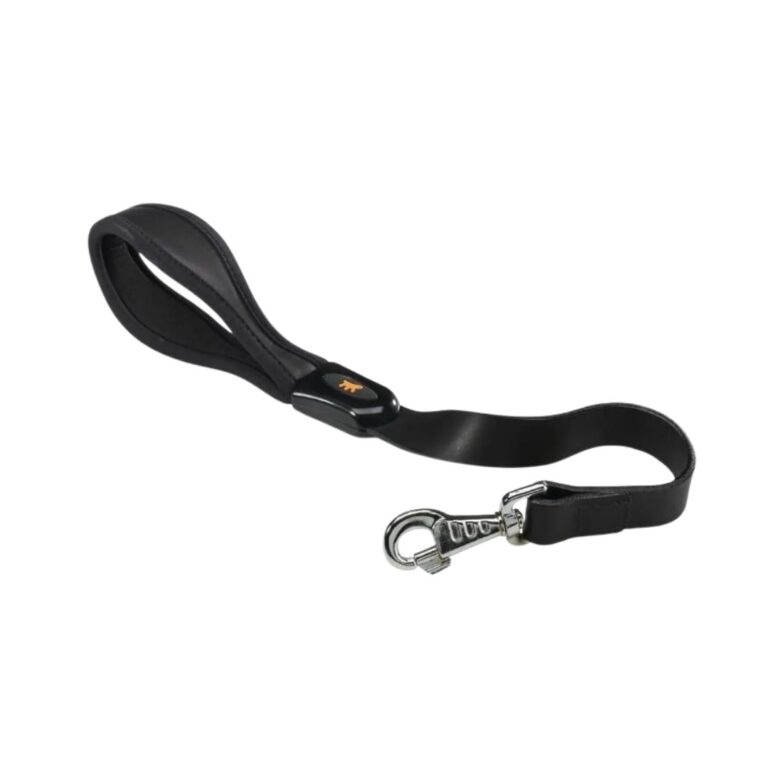 Compra la correa de cuero Giotto Black GM 25/60, con asa ergonómica y diseño elegante. Perfecta para paseos seguros y cómodos. Disponible en varios colores y tamaños.