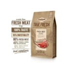 Carnilove True Fresh Ternera 1,4Kg, alimento natural para perros adultos con alta carne fresca, fibra de calabaza y antioxidantes naturales. Nutrición premium sin cereales.