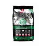 Pienso natural para perros adultos sin cereales ni gluten. Con carne fresca de pato, alto en proteínas, omega-3, glucosamina y taurina. No extrusionado.
