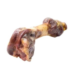 Alpha Spirit Hueso Jamón Grande al Vacío es un snack natural ideal para perros grandes. Envasado al vacío para conservar frescura y sabor, fortalece la dentadura, limpia los dientes y ofrece entretenimiento prolongado.