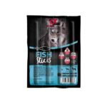 Alpha Spirit Canine Barritas de Pescado 16x4 Uds es un snack natural para perros elaborado con ingredientes frescos, sin cereales ni gluten. Alta digestibilidad y palatabilidad gracias a su cocción suave.