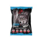 Alpha Spirit Snack de Pescado 24x50g para perros. Ingredientes naturales y frescos, sin cereales ni gluten. Ideal como premio nutritivo y saludable.