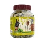 Little One Herbal Crunchies 100g: Snack saludable con hierbas y cereales para roedores. Favorece la digestión y el desgaste dental. Ideal para conejos, cobayas y más.