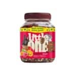 Snack rico en vitamina C para cobayas y roedores. Little One 160 g, mezcla natural de frutas y verduras. Fortalece el sistema inmune y complementa su dieta.