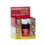 Apoya la salud respiratoria y refuerza el sistema inmune de tu mascota con Anima-Strath Tomillo. Fórmula natural con tomillo, prímula y levadura plasmolizada. Ideal para perros y gatos. Presentación de 30 ml.