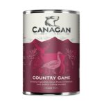 Comida húmeda para perros con carnes de caza. Receta natural y equilibrada, ideal como comida completa o combinada. Lata de 400 g con envase 100% reciclable.