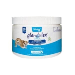 Glandulex SACS es un suplemento en croquetas blandas para perros con problemas en las glándulas anales. Con sabor a carne y fácil administración, favorece el vaciado natural y mejora el confort digestivo.