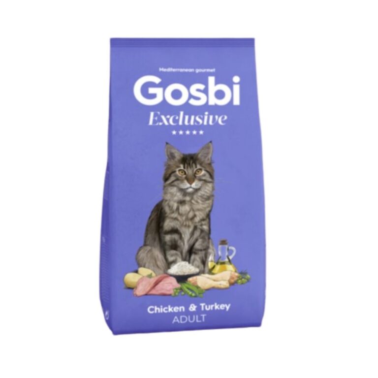 Gosbi Exclusive Kitten Chicken & Turkey es un alimento natural para gatitos con pollo y pavo. Favorece el crecimiento sano, la digestión y el sistema inmunológico. Formato 6 kg.