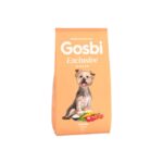 Gosbi Chicken Mini 7 kg es un alimento seco para perros pequeños, elaborado con pollo e ingredientes 100 % naturales. Sin aditivos ni transgénicos. ¡Disponible en tienda física!