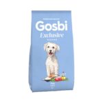 Gosbi Exclusive Adulto Mini Pescado 500 g es un alimento natural para perros adultos pequeños, con pescado como fuente principal de proteína. Alta digestibilidad y palatabilidad.