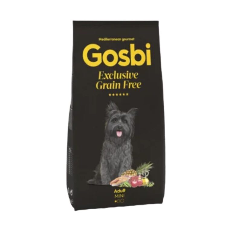 Gosbi Adulto Mini Cordero 500 g es un alimento natural para perros adultos de razas pequeñas, con croqueta mini y cordero como proteína principal. Alta digestibilidad y sabor irresistible.