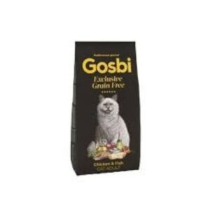 Gosbi Cat Turkey & Fish 400 g es un pienso natural sin cereales para gatos adultos, con pavo y pescado fresco. Compra exclusiva en tienda.