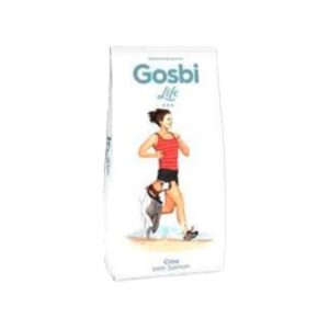 Gosbi Life Vital con Salmón 3 kg es un pienso natural para perros adultos, con salmón como proteína principal. Rico en omega-3, favorece la piel, pelaje y salud general de tu perro.