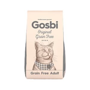 Gosbi Cat Grain Free Adult 1 kg es un pienso natural sin cereales, ideal para gatos adultos con digestiones sensibles. Alta palatabilidad, piel sana y digestión equilibrada.