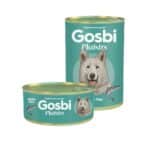 Compra Gosbi Plaisirs White Fish 400GR, alimento húmedo premium para perros con pescado blanco. Natural, sin cereales y de alta digestibilidad. Ideal para estómagos sensibles.