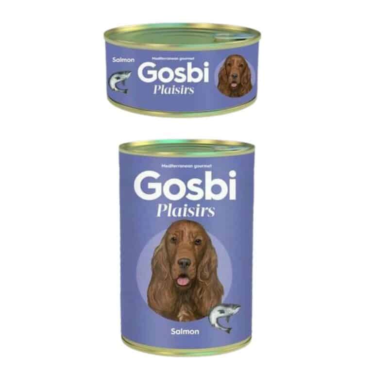 Gosbi Dog Plaisirs Wild Boar 400G es comida húmeda para perros con carne de jabalí. Natural, sin cereales, altamente digestible y perfecta para perros con alergias o dietas especiales.