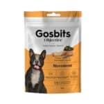 Gosbits Movement 150 g es un snack funcional para perros con pollo, salmón y mejillones de labios verdes. Mejora la movilidad y cuida las articulaciones de forma natural y sabrosa.