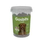 Gosbits Cordero 300 g es un snack natural para perros con 70% de cordero fresco. Monoproteico, sin cereales y fácil de digerir. Ideal como premio saludable y sabroso.