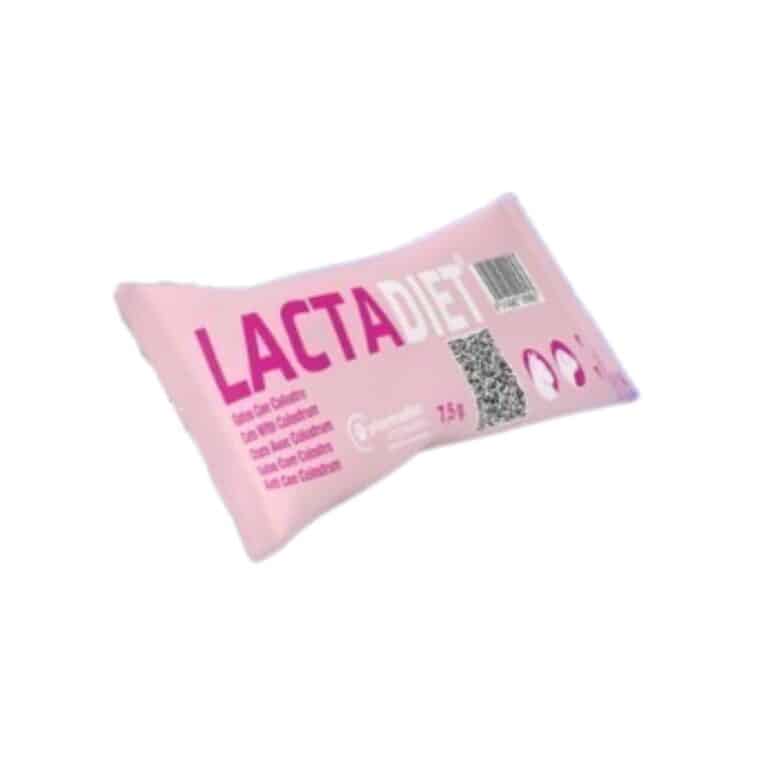Lactadiet en sobre individual para gatos: alimento complementario con minerales, taurina, ácidos grasos, calostro y vitaminas. Ideal para gatitos y gatos con necesidades especiales.