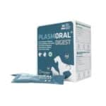 Plasmoral Digest para razas grandes y gigantes con probióticos de alta calidad. Suplemento para mejorar la digestión y la flora intestinal. Presentación: 1 sobre.