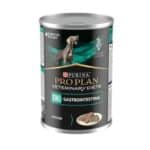Alimento húmedo para perros con alteraciones digestivas o insuficiencia pancreática. PURINA PRO PLAN EN Mousse con ingredientes fáciles de digerir y AGCM. Uso veterinario.
